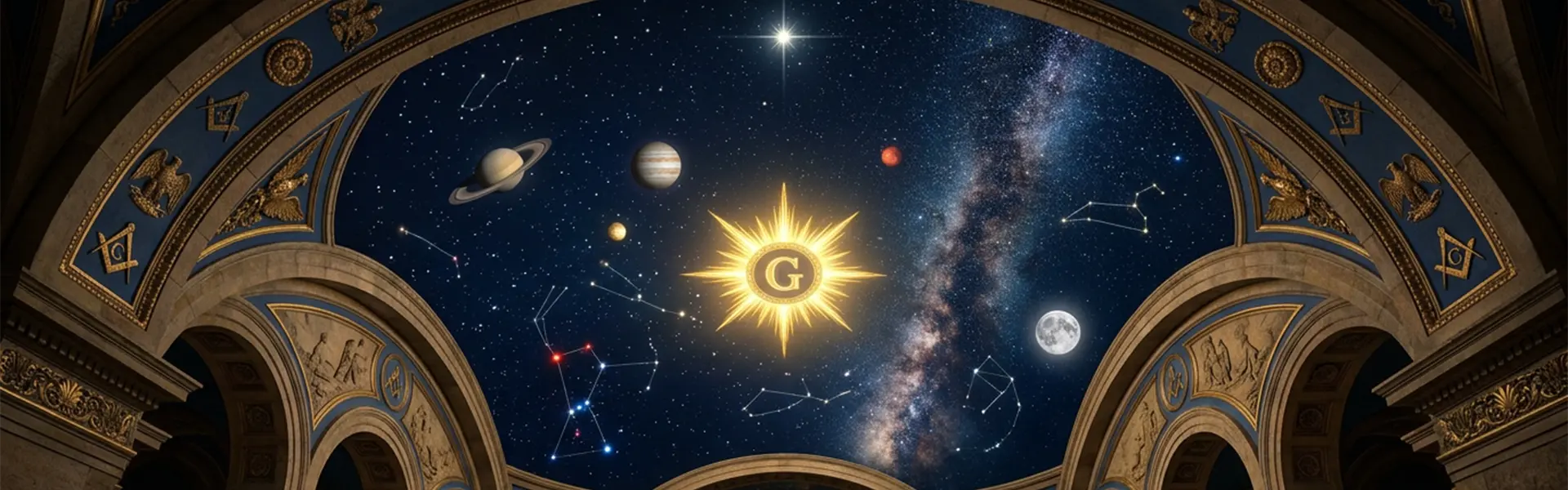 A Abóbada Celeste no Rito Escocês Antigo e Aceito: Símbolos, significados e tradição